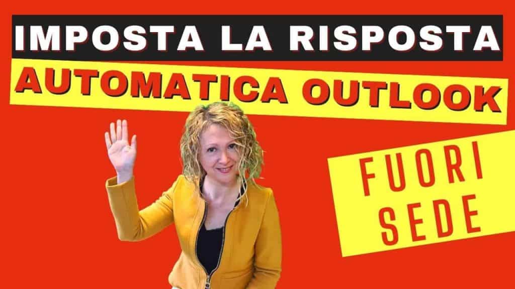 Come Impostare la risposta automatica Outlook