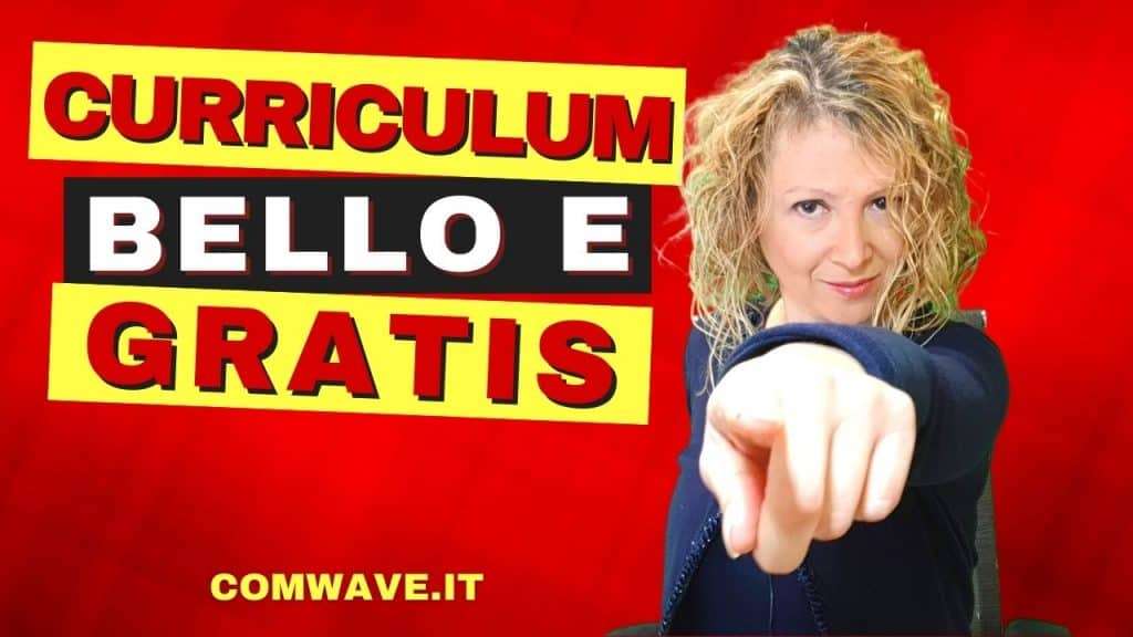 Con Canva curriculum vitae bello e gratis Ottima App per fare curriculum.